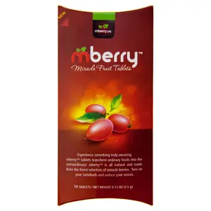 Miracle Berry Fruit Tablets - 100% Natural for Enhanced Taste
