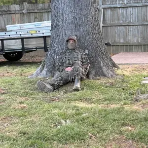 LOOGU Hunting Ghillie Suit 3D Leafy Camo Suit Camouflage Accessories Clothing Fathersdaygift Outdoor Tactical Equipment Survival Kit Free Size Elastic Waist Breathable Mesh Fabric