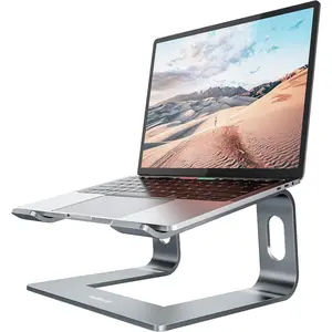 Fully  Detachable Laptop Stand,  Ventilated Cooling Laptop Holder  Riser for Desk, Anti-Slip Design Notebook Stand Compatible with  10-16" MacBook/ XPS//