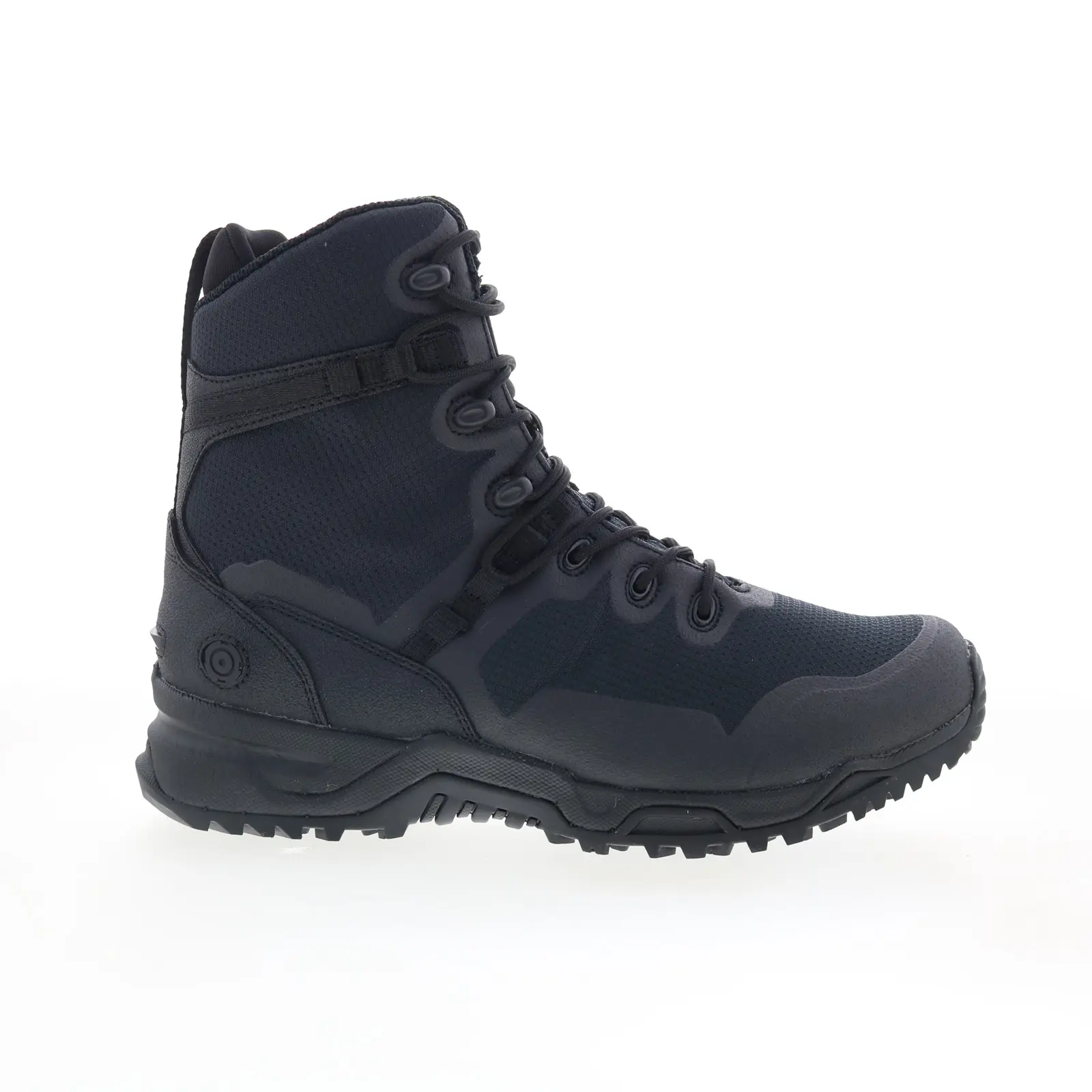 Original Swat Alpha Fury 8" Side-Zip EN 177501 Mens Black Wide Tactical Boots