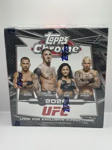 2026 Topps Chrome UFC Mega Box - Factory Sealed - Look for X-Fractors