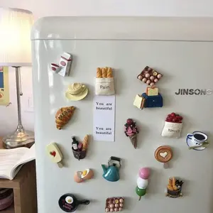 6-Piece Refrigerator Magnets Set, Cute Decorative Fridge Magnet, Refrigerator Decorating Magnet, Personalized Kitchen Whiteboard & Cabinet Accessories, Home Decoration Gift