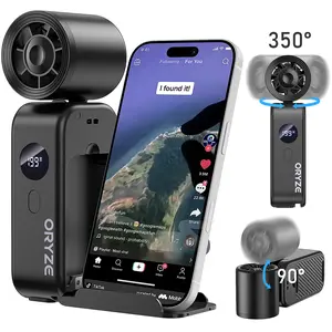 Handheld phone mount and high-speed fan, 199-speed settings, foldable—a must-have for summer travel and vacations, and the ultimate cooling solution for outdoor activities，mothersdaygift