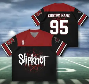 Vintage Mesh Jersey CUSTOM Slipknot Jersey, Heavy Metal Band Shirt, Slipknot Merch, Rock Concert Outfit