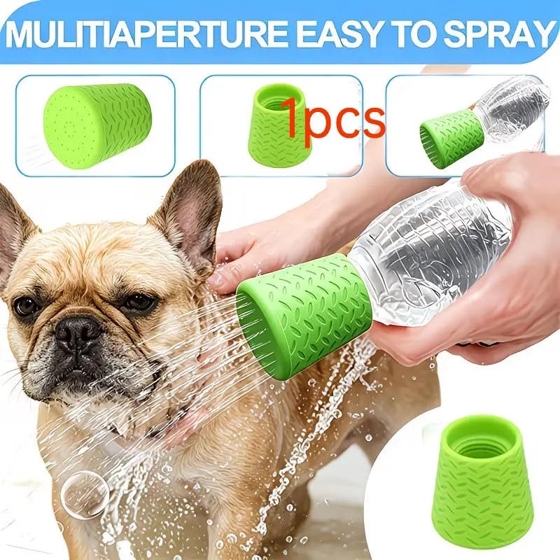Future Pet Shower Head, Silicone Pet Shower Head, Portable Dog Bath and Outdoor Watering Nozzle, Multi-Functional Shower Head, Pet Cleaning Supplies