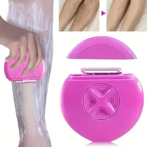 A three-in-one ladies' razor, a manual hair removal and trimming tool, and a travel kit. The three-in-one design is extremely practical, easy to carry, simple to clean, resistant to rust, and leaves no residue.
