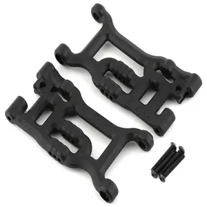RPM RPM81662 Losi Tenacity/Lasernut Front A-Arm (Black) (2)