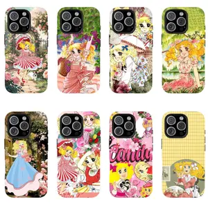 Candy-Candy Anime Phone Case|Cute Retro Cartoon Protective Cover For iPhone 17 Pro Max 16 15 14 13 12 11 for Samsung S21 S22 S23 S24 S25 S26 Phone Case|Tough Phone Case|Gift For Fans|Gifts for anime lovers