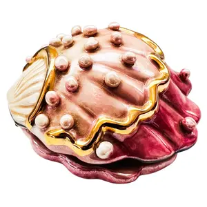 Vintage Heather Goldminc 2001 Blue Sky Hinged Clam Shell Hinged Tea Lite Holder