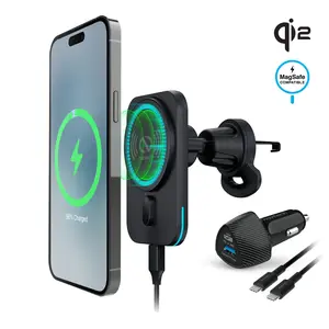 MagLock Magnetic Charging Vent Car Mount | Black
