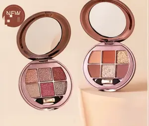 Super Sparkly Glitter Eyeshadow Palette, 6-Color Eyeshadow Palette with Shimmer Powder, Eye Makeup, Party Gift