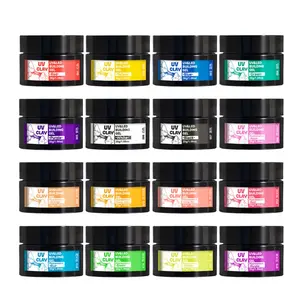 16 colors UV Light Curing Putty(uv clay) 30g/1.06oz - Multi-Purpose Adhesive for Crafts, Repair, 3D Print Fixes, Quick-Curing, Durable & Easy to Use - Ideal for Professionals and Hobbyists, DIY jewelry making filling materials