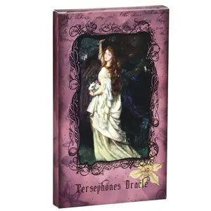 Persephone Oracle Cards Set, 22 Tarot Cards for Insight & Clarity, Enlightenment, Ideal for Beginners, Party Games, Perfect Gift Choice