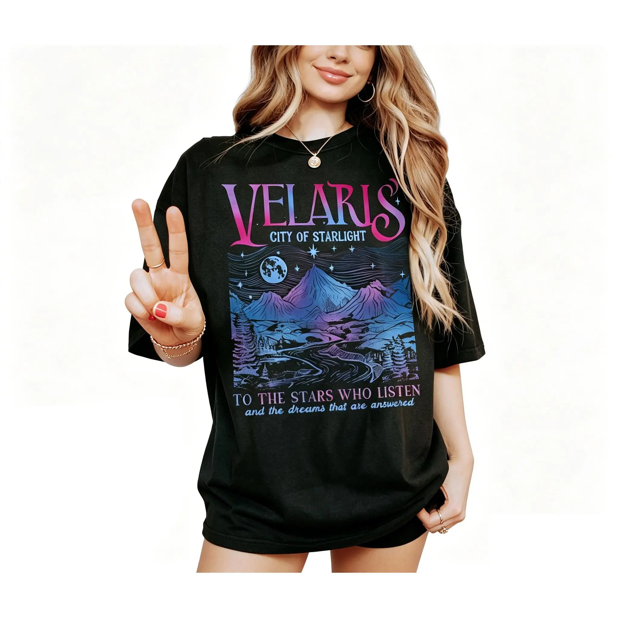 Velaris City Of Starlight Acotar Comfort Colors Shirt,The Night Court Shirt,Bookish Gift,Court Of Thorns And Roses, City Of Starlight Shirt
