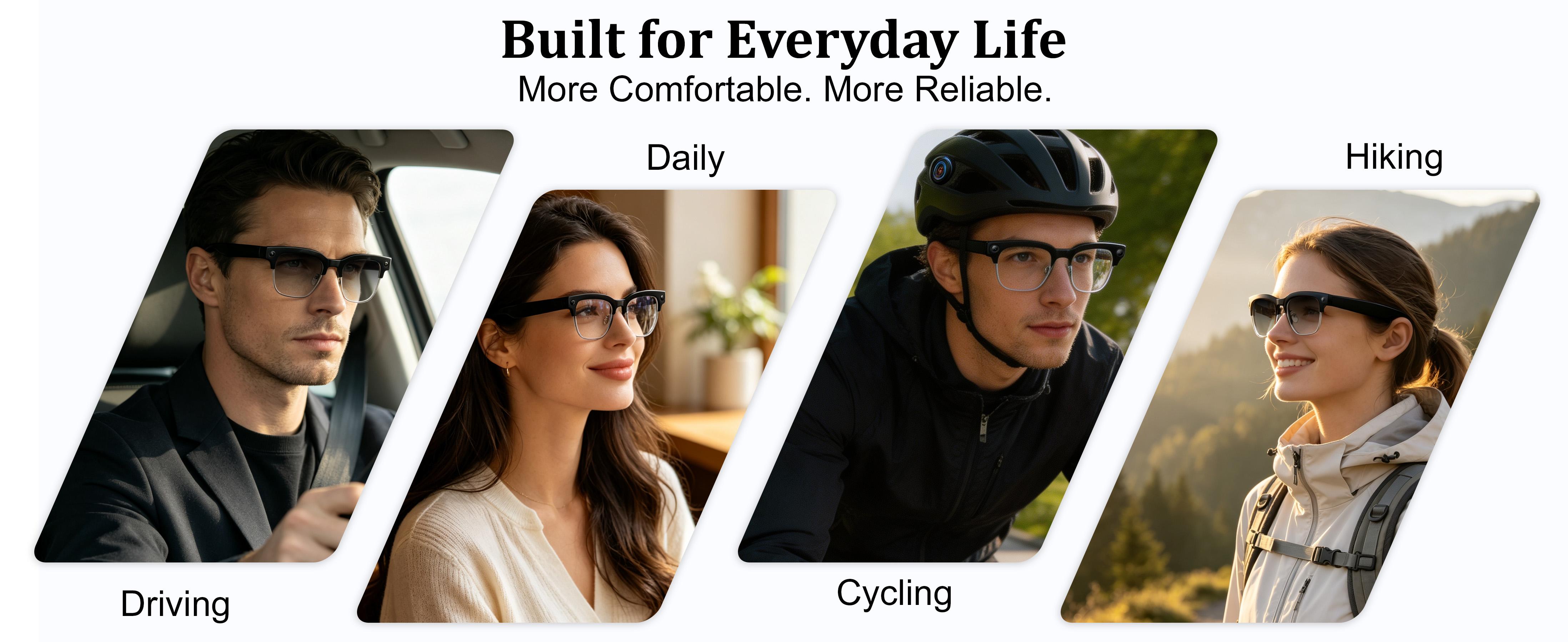 LUSBY Classic Smart Glasses - New Q12 Upgraded & Q11 AI Model, 8MP Photo/Video Recording, 160+ Languages Real-Time Translation, Photochromic UV400 Lenses, Bluetooth Wireless, Magnetic, Rechargeable Batteries, Hands-Free Business & Travel Wearable LUSBY Classic Smart Glasses - New Q12 Upgraded & Q11 AI Model, 8MP Photo/Video Recording, 160+ Languages Real-Time Translation, Photochromic UV400 Lenses, Bluetooth Wireless, Magnetic, Rechargeable Batteries, Hands-Free Business & Travel Wearable
