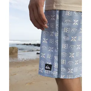 Surfsilk Etched 19" Boardshorts - Ashley Blue