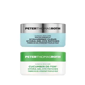 Peter Thomas Roth Water Drench Hyaluronic Cloud Eye Patches & Cucumber De-Tox Eye Patches