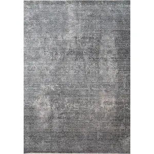 Kyra 13707 Grey Navy Rug