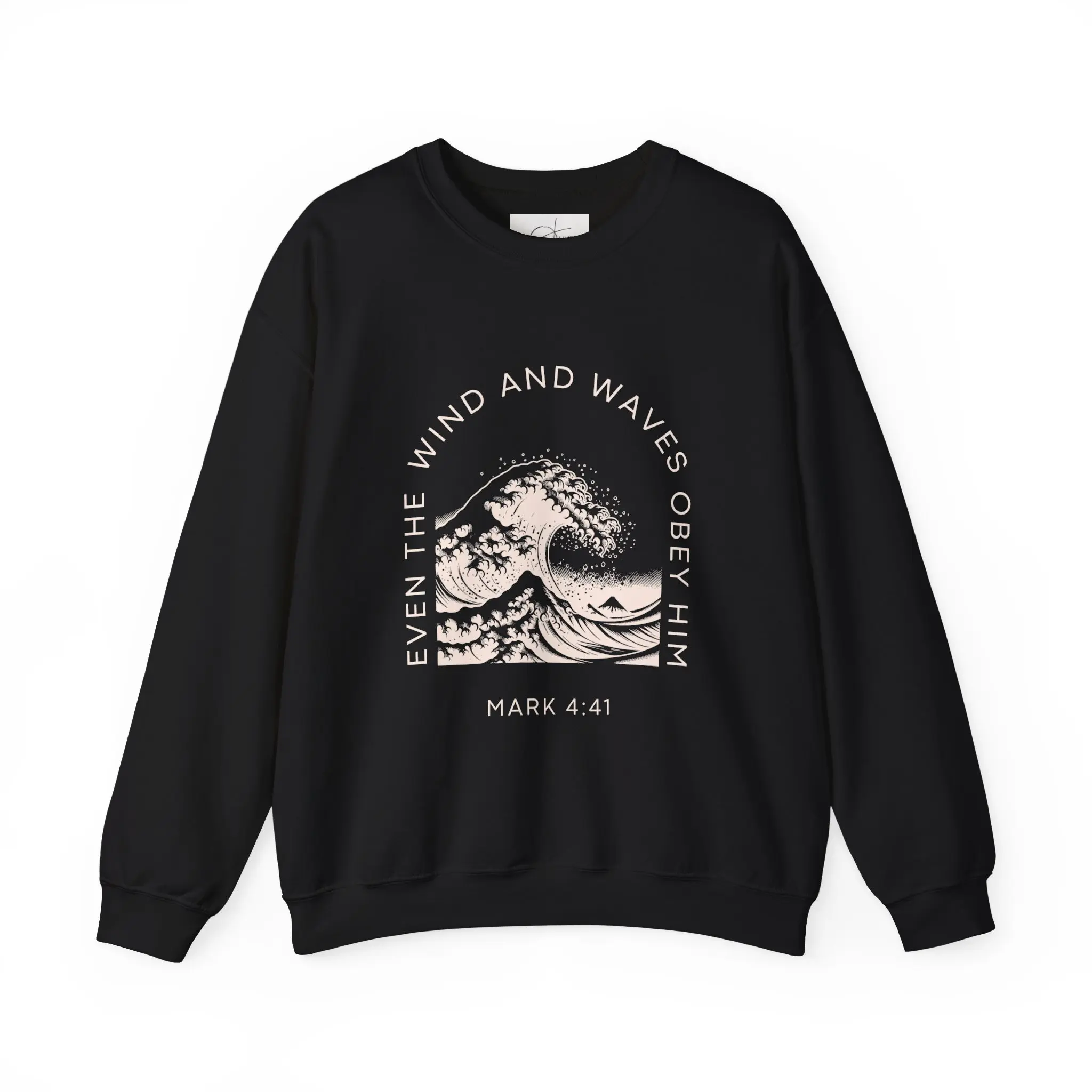 Even The Winds and Waves Obey Him Sweatshirt, Christian Shirt, Religious Gifts for Christians, Bible Verse Shirt