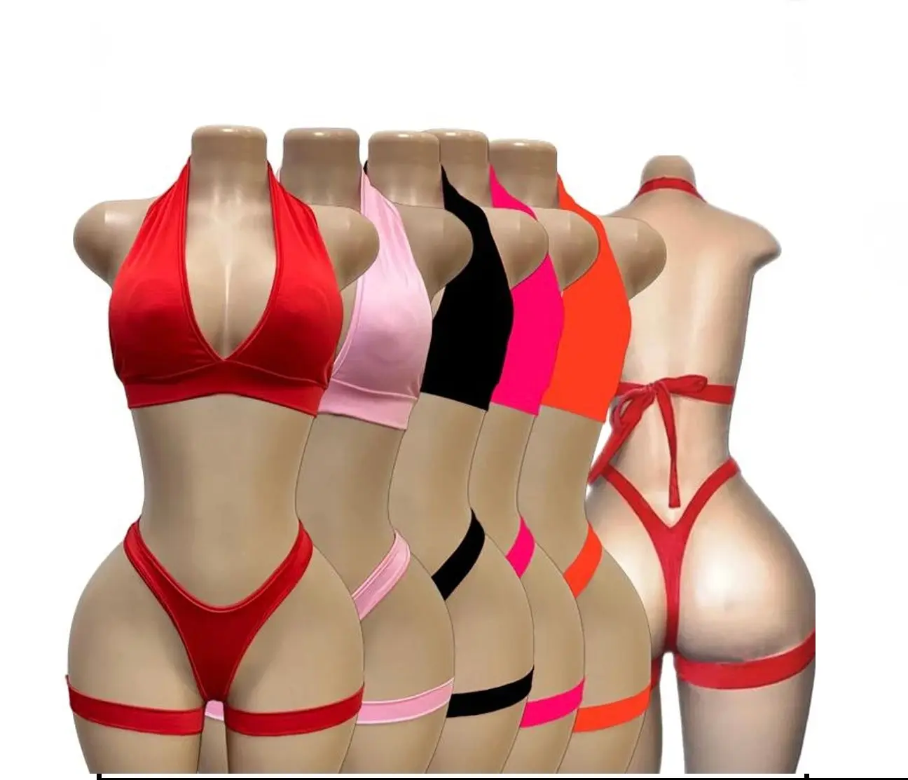 Set halter minimalista