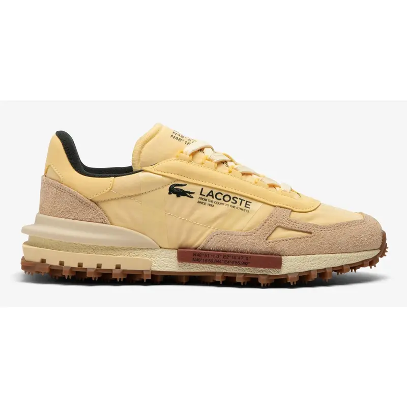 Lacoste Elite Active 225 6 SMA (750SMA0081-AB0) LT YELLOW / GUM TEXTILE