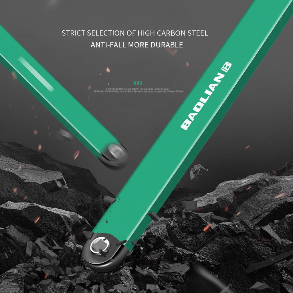 Professional Impact Ready Offset Extension Wrench Set with 4 Drive Adapters (1/4", 3/8", 1/2"), High-Torque Zero-Degree Swing Reach Tool for Automotive Repair, Tight Space Ratchet Extender