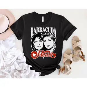 BARRACUD Heart T-Shirt, Band T Shirt, Circa T Shirt, Music T Shirt, Gift For Men And Women Rifle Grunge Graphic Album