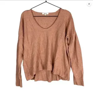 Madewell Peach Scoop neck sweater
