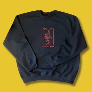 Diablo Embroidered Unisex Crewneck Sweatshirt
