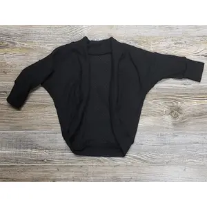 12M black cocoon cardigan-RTS