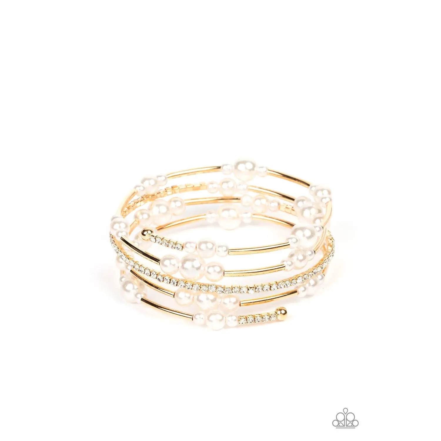 Paparazzi Marina Masterpiece - Gold  Bracelet P9RE-GDXX-319XX