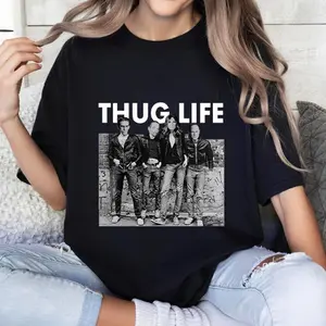 Law And Order Olivia Benson And Elliot Stabler Shirt | Vintage 90s Law And Order Thug Life Shirt | Elliot And Olivia Shirt