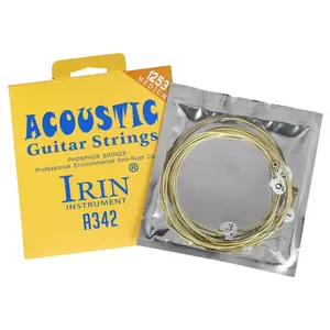 A342 Acoustic Guitar String, 1 Count Professional Anti-rust Guitar Strings, Guitar Accessories for Acoustic Guitar, Musical Instrument Accessories