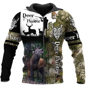 Pemagear Deer Hunting Camo 3D All Over Print Hoodie