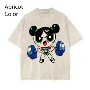#Powerpufff  Strong Girl Gym Graphic T-Shirt, Y2K #Powerpuf Fitness, Workout Shirt, Trending 2025, Weightlifters, Bodybuilding Shirt, Pump Cover Gym Tee for Men Women, Youth & Adult