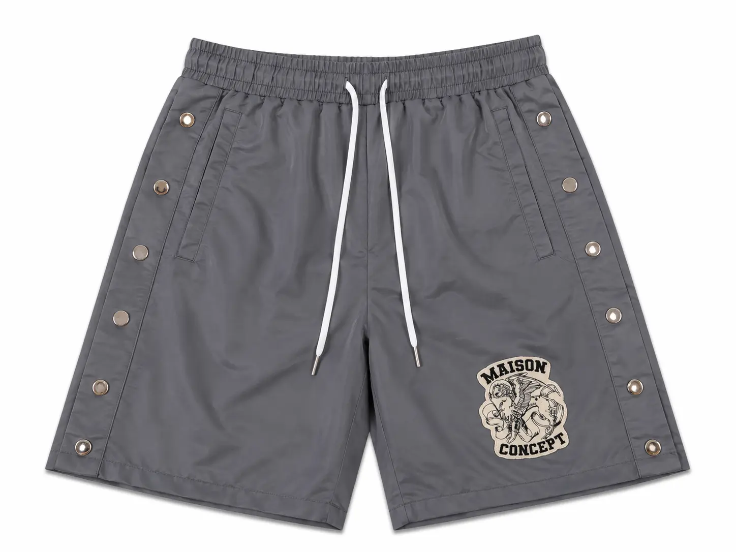 Maison Con Short - Grey