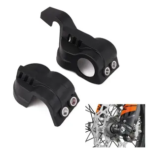 Motorcycle Front Fork Shoe Guard Protector, Universal Fork Shoe Cover, Motorcycle Accessories for KTM 125-450 XC XCF SX SXF 2015 125-500 XC XCF XCW SX SXF