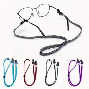 4pcs Eye Glasses String Holder Straps - Sports Sunglasses Strap for Men Women - Eyeglass Holders Around Neck - Glasses Retainer Cord Chains Lanyards