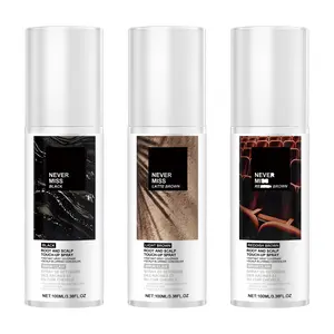 Hair Color Spray, Root Cover Up, 5 Colors, One-Use Hair Color Spray, Gentle Non-Irritating, Natural Look, Portable Daily Use, Suitable for All