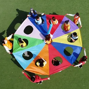 Pop-Up Team Outdoor Interactive Game Set, Whack-a-Mole Rainbow Umbrella, Early Education Parent-Child Activity Props, Kids Sensory & Physical Training Equipment, Ideal for Team Building, School, Family Gatherings, Corporate Events & Camping