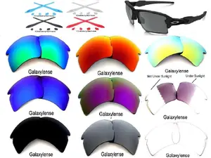 Galaxy Compatible Lenses for-Oakley Flak 2.0 XL Sunglasses with 100% UVAB Protection, Reflective Gear, Impact Resistance & Anti-Reflective Coating Outdoor Sports Eyewear Night Vision Goggles