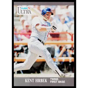 Kent Hrbek 1991 Ultra #189 Minnesota Twins