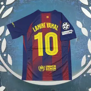 2026 home red and blue Yamal #10 jersey