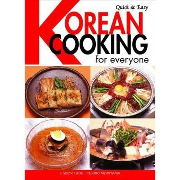 USED Book - Quick & Easy Korean Cooking for Everyone (Quick & Easy Cookbooks Series) by Ji Sook Choe (Paperback) - english