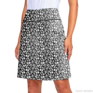Women's 20" Knee Length Skorts Skirts UPF50+ Athletic Tennis Golf Skirt for Women Casual Summer SkirtsXXALUE BAZAAR11