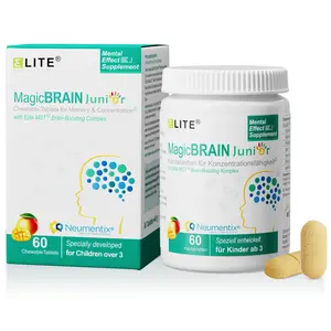 Elite Nutrition Memory and Focus Supplement for Brain Health Support, Phosphatidylserine(PS) and Taurine for Brain Booster Supplement, Edible, Natural, Dietary, Gluten & Dairy Free, Vegan, Non-GMO, 60Cps