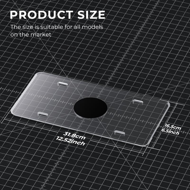 LED License Plate Frame – Waterproof Glow Border | 12V Plug & Play | Street-Legal Lighting Automotive Vehicle Car Accessories