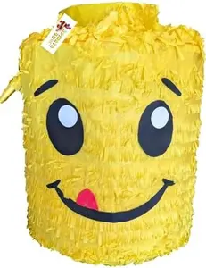 APINATA4U 14" Building Block Themed Party Pinata - Vibrant Yellow Brick Design for a Fun-Filled Celebration!