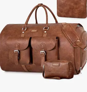Large Capacity Multi-Pocket Travel Bag for Summer, 1 Count Foldable Business Suit Storage Bag, Multi-functional Storage Bag for Business Travel Sport, Car Accessories, Boyfriend Gifts