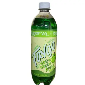 Faygo Pop Jolly Green Apple Soda 23 oz Bottle (1 Bottle)